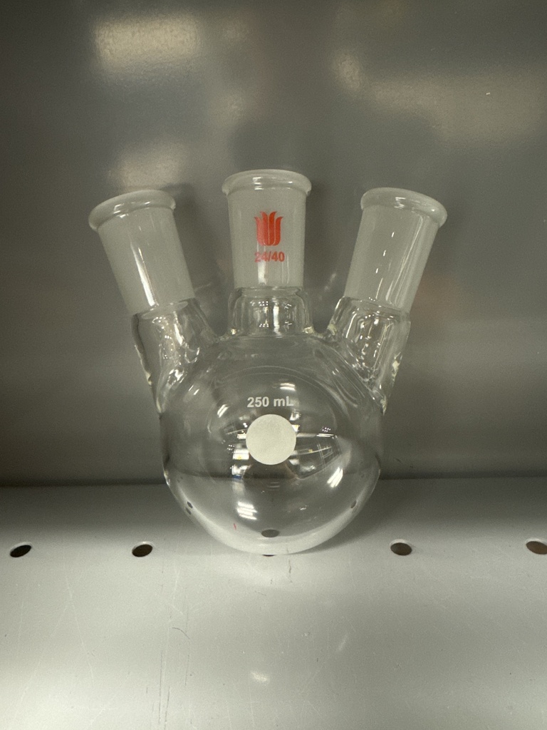 FLASK, DISTILLING 250 ML GLASS