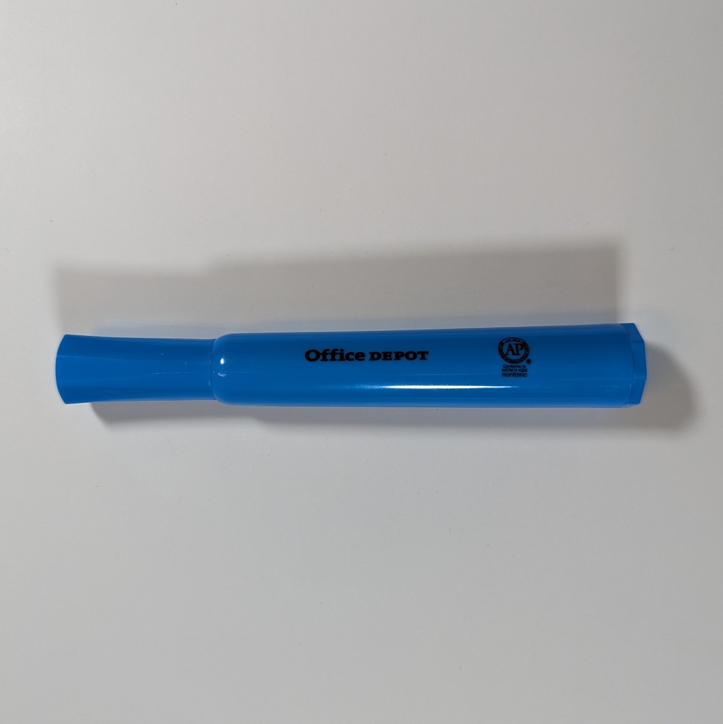 MARKER, HIGHLIGHTER BLUE 