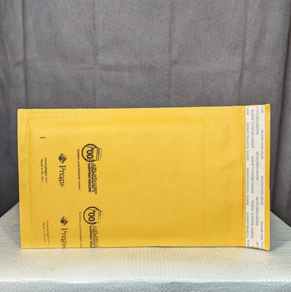 MAILER, BUBBLE BAG SIZE 00