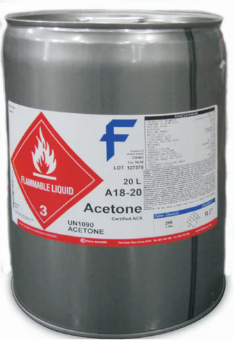ACETONE, 20 LITER REAGENT ACS